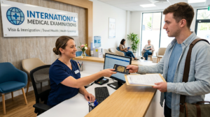 GAMCA health checkup with passport and documents verification process