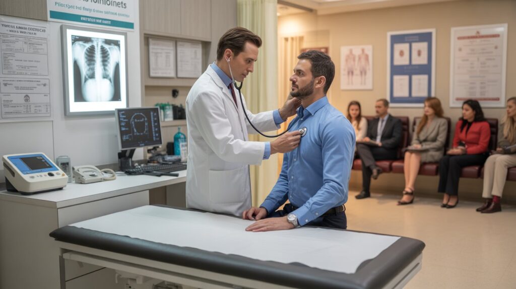 GAMCA medical registration fee breakdown showing GCC visa medical test charges, Wafid appointment booking costs, and medical examination fees in India for Gulf visa applicants
